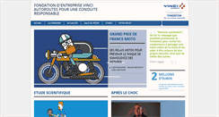 Desktop Screenshot of fondation.vinci-autoroutes.com
