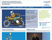 Tablet Screenshot of fondation.vinci-autoroutes.com